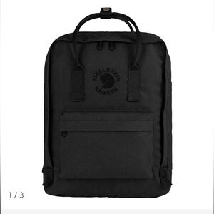 Fjallraven Re-Kanken Black Backpack
